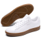 PUMA Smash v2 Leder Sneaker PUMA white/gray violet/gum 37