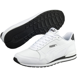 PUMA ST Runner v2 Leder Sneaker PUMA white/PUMA white 38