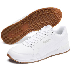PUMA ST Runner v2 Leder Sneaker puma white/gray violet 39