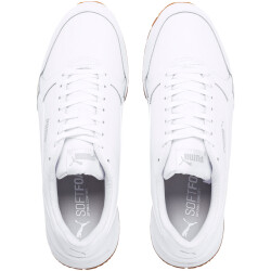PUMA ST Runner v2 Leder Sneaker PUMA white/gray violet 45