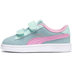 PUMA Smash v2 Glitz Glam Baby-Sneaker mit Klettverschluss...