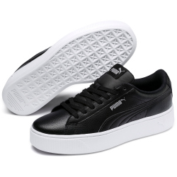 PUMA Vikky Stacked Leder Plateau Sneaker Damen 01 - PUMA...