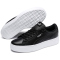 PUMA Vikky Stacked Leder Plateau Sneaker Damen 01 - PUMA black/PUMA black 42