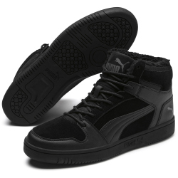 PUMA Rebound Layup Suede Sneaker PUMA black/castlerock 42