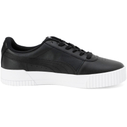 PUMA Carina Leder Sneaker Damen PUMA black/PUMA...