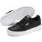 PUMA Carina Leder Sneaker Damen PUMA black/PUMA white/PUMA silver 40