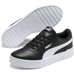 PUMA Carina Leder Sneaker Damen PUMA black/PUMA...