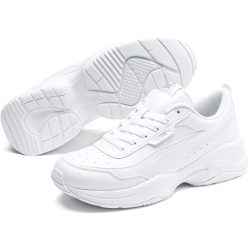 PUMA Cilia Mode Sneaker Damen PUMA white/PUMA silver 37
