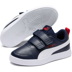 PUMA Courtflex v2 PS Kinder Sneaker mit Klettverschluss...