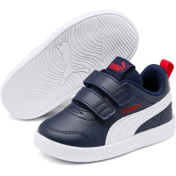 PUMA Courtflex v2 Baby-Sneaker mit Klettverschluss...