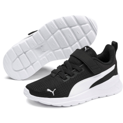 PUMA Anzarun Lite AC PS Kinder Sneaker mit Klettverschluss PUMA black/PUMA white 32