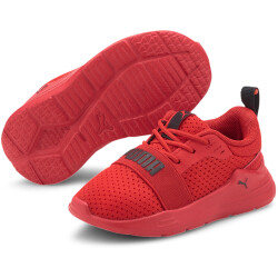 PUMA Wired Run AC Kinder Sneaker high risk red/puma black 21