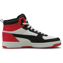 PUMA Rebound Joy High-Top Sneaker PUMA white/PUMA black/high risk red 48.5