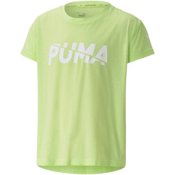 PUMA Modern Sports Logo T-Shirt Mädchen sharp green 116