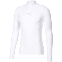 PUMA LIGA Baselayer Funktionsshirt Warm langarm PUMA white M