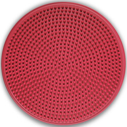 TRENDY SPORT Bamusta Coxim Balance-Kissen rot genoppt