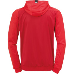 Kempa Prime Multi Trainingsanzug mit Kapuze chilirot/rot S