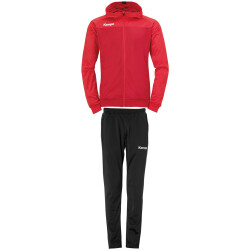 Kempa Prime Multi Trainingsanzug mit Kapuze chilirot/rot L