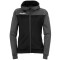 Kempa Prime Multi Trainingsanzug mit Kapuze Damen schwarz/anthrazit XS