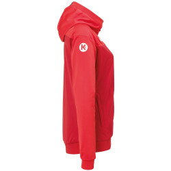 Kempa Prime Multi Trainingsanzug mit Kapuze Damen chilirot/rot L