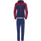Kempa Prime Multi Trainingsanzug mit Kapuze Damen deep blau/deep rot XS