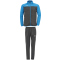 Kempa Prime Poly Trainingsanzug anthrazit/kempablau 128
