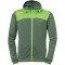 Kempa Emotion 2.0 Hood Trainingsanzug mit Kapuze dragon grün/hope grün 128