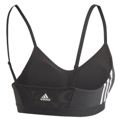 adidas All Me 3-Streifen Sport-BH black/white XS