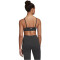 adidas All Me 3-Streifen Sport-BH black/white XS