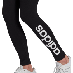 adidas Loungewear Essentials High-Waist Logo Leggings Damen 000 - black/white XS