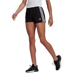 adidas Essentials Slim 3-Streifen Shorts Damen...