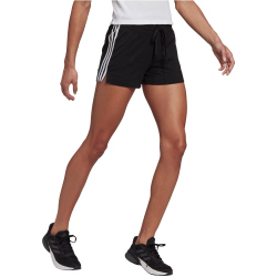 adidas Essentials Slim 3-Streifen Shorts Damen black/white XXS