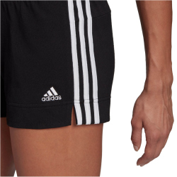 adidas Essentials Slim 3-Streifen Shorts Damen black/white XXS