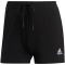 adidas Essentials Slim 3-Streifen Shorts Damen black/white XXS