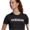 adidas Essentials Slim Logo T-Shirt Damen black/white XXS