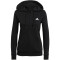 adidas Essentials Full-Zip Kapuzenjacke Damen black/white XS