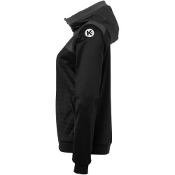 Kempa Emotion 2.0 Trainingsanzug mit Kapuze Damen schwarz/anthrazit XXL