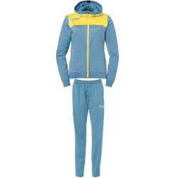 Kempa Emotion 2.0 Trainingsanzug mit Kapuze Damen dove...