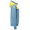 Kempa Emotion 2.0 Trainingsanzug mit Kapuze Damen dove blau/limonengelb XS