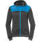 Kempa Emotion 2.0 Trainingsanzug mit Kapuze Damen anthrazit/kempablau L