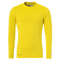 uhlsport Distinction langarm Funktionsshirt limonengelb L
