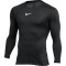 NIKE Park Dri-FIT First Layer langarm Funktionsshirt Herren black/white M