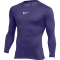 NIKE Park Dri-FIT First Layer langarm Funktionsshirt Herren court purple/white M