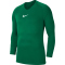NIKE Park Dri-FIT First Layer langarm Funktionsshirt Kinder pine green/white XS (122-128 cm)