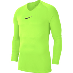 NIKE Park Dri-FIT First Layer langarm Funktionsshirt Kinder volt/black S (128-137 cm)