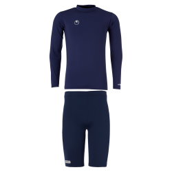 uhlsport Set Funktionsshirt+Funktionshose marine14 152