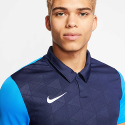 NIKE Trophy IV Trikot kurzarm midnight navy/photo blue/white S