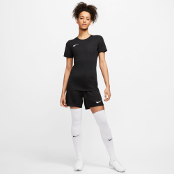 NIKE Park III Dri-FIT Knit Fu&szlig;ball Shorts Damen 010 - black/white XS