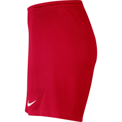 NIKE Park III Dri-FIT Knit Fußball Shorts Damen 657 - university red/white XL