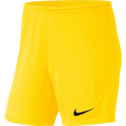 NIKE Park III Dri-FIT Knit Fußball Shorts Damen 719 - tour yellow/black S